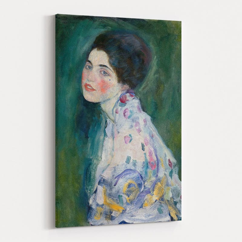 Portrait of a Young Woman by Gustav Klimt wall art