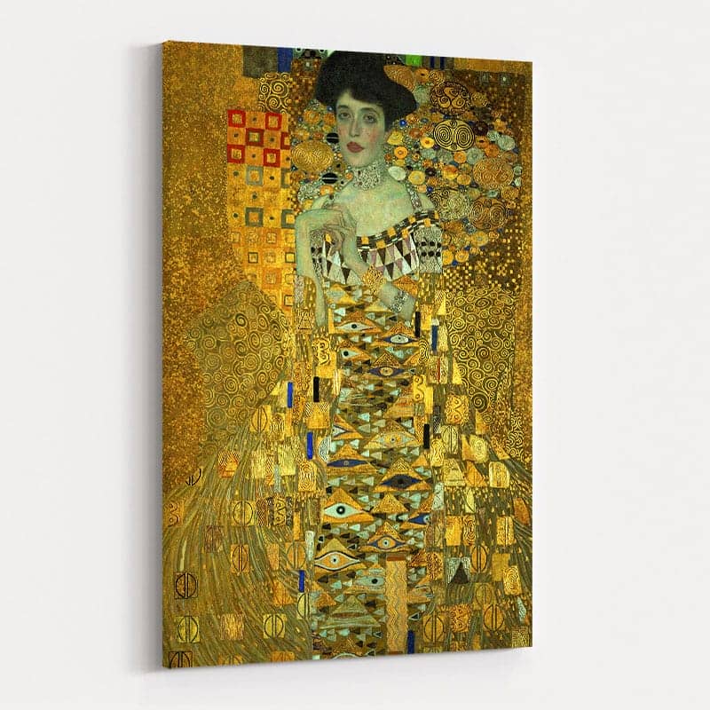 Portrait Of Adele Bloch-Bauer I by Gustav Klimt wall art