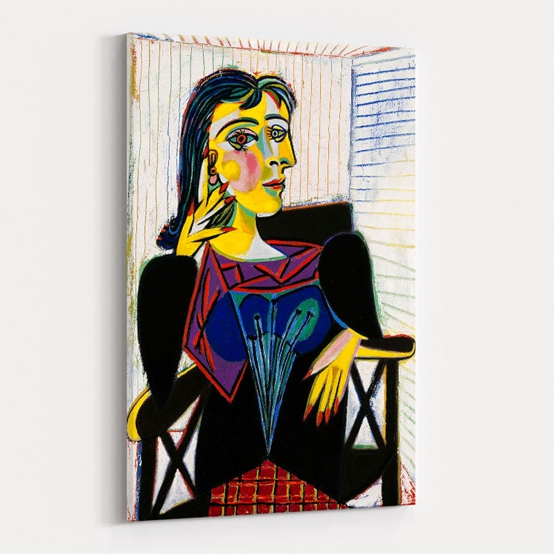 Portrait of Dora Maar by Pablo Picasso wall art
