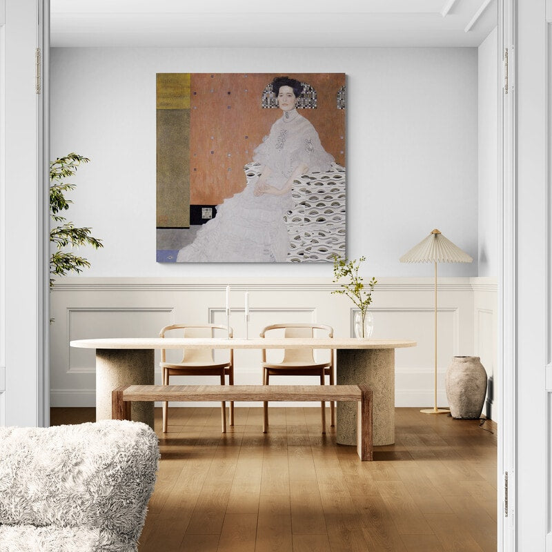 Portrait of Fritza Riedler by Gustav Klimt wall art from Glam Wall Art