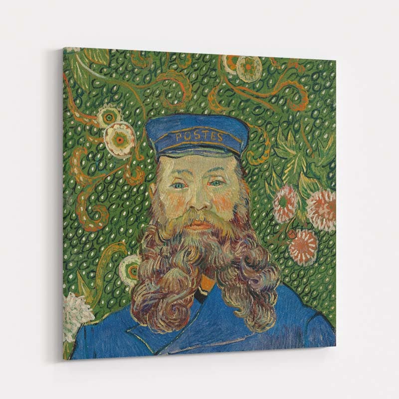 Portrait of the Postman Joseph Roulin 1889 by Vincent Van Gogh wall art