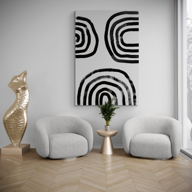 Practice Is Over by Kent Youngstrom wall art in a living room