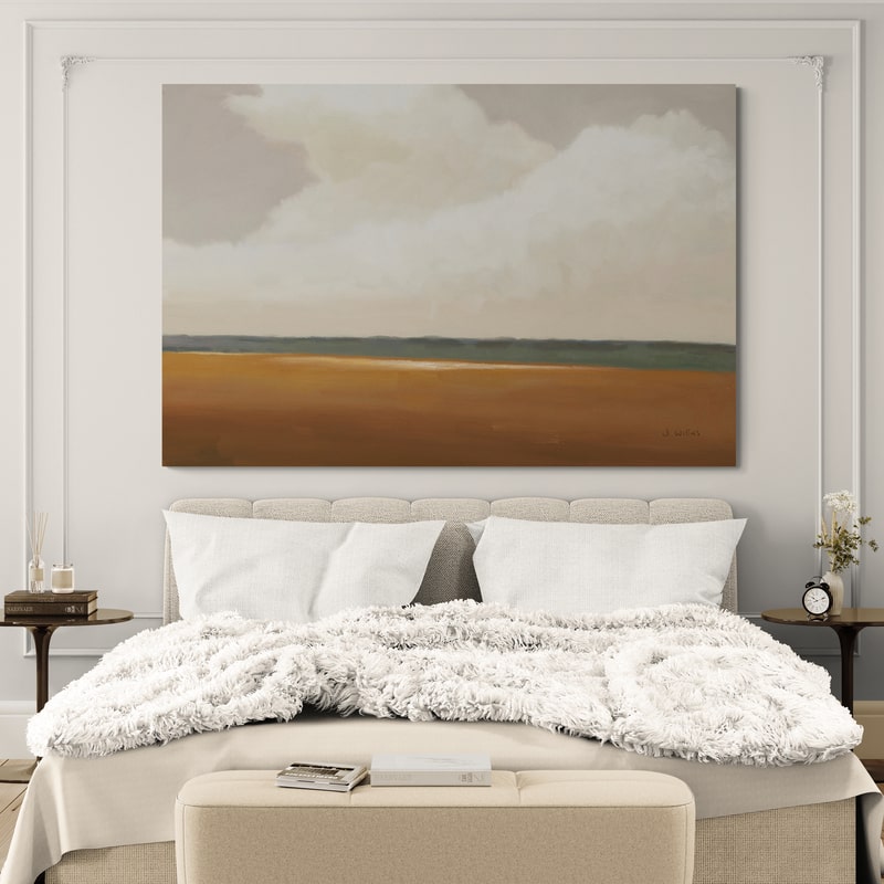 Prairie Summer Terracotta by James Wiens wall art from Glam Wall Art