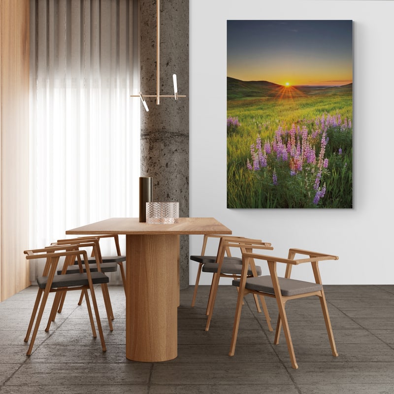 Prairie Sunrise by Alan Majchrowicz wall art from Glam Wall Art