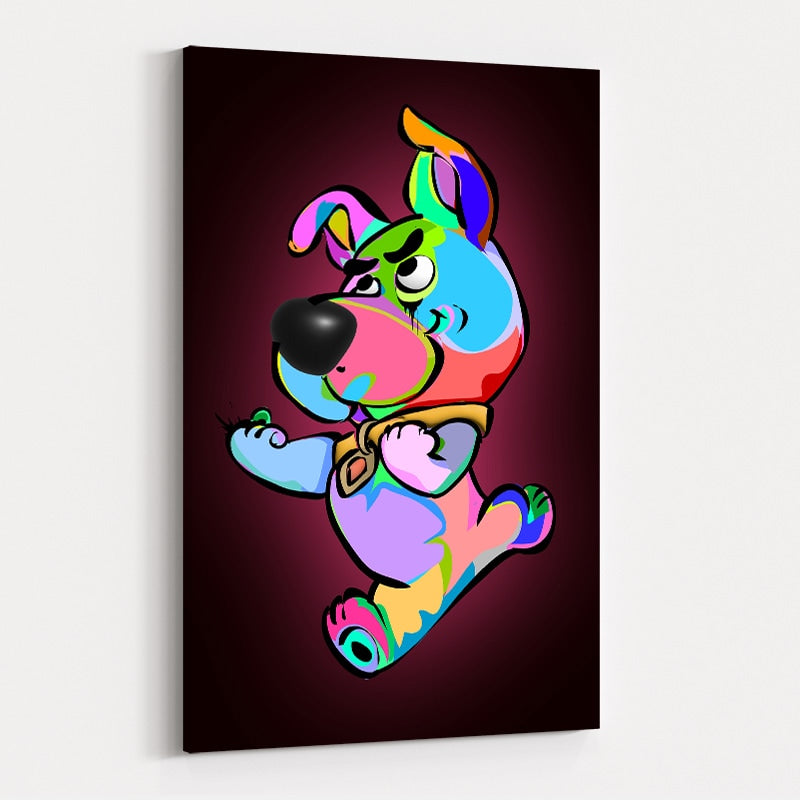 Puppy Power 2024 by Technodrome1 wall art