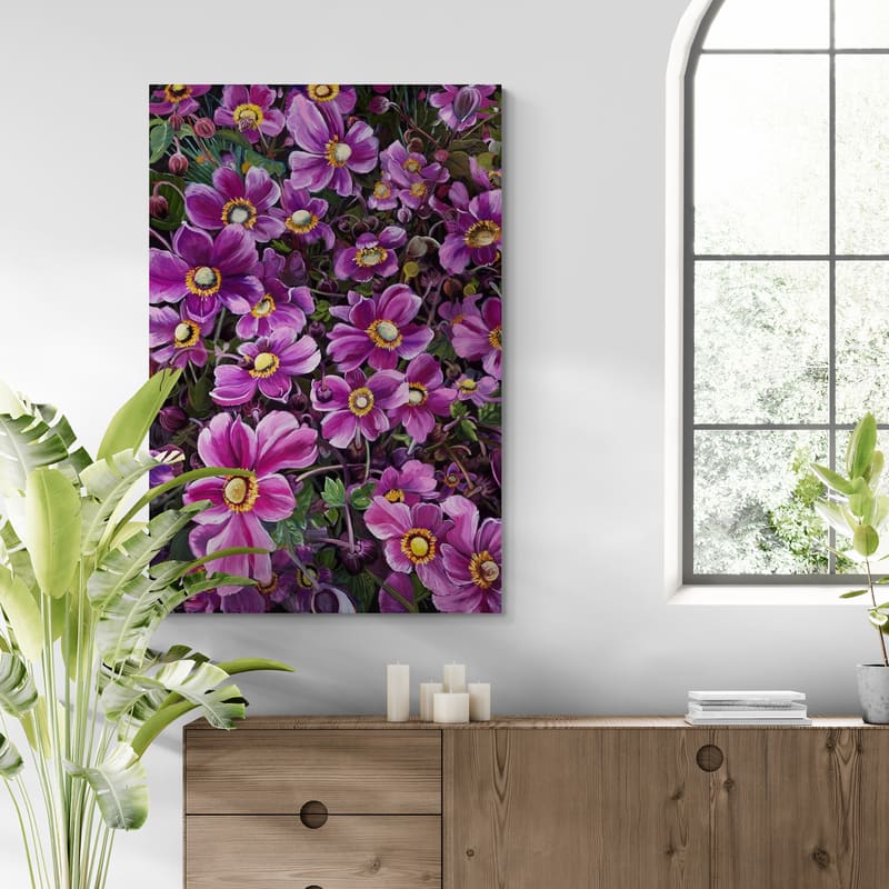 Purple Hurricane by Marina Strijakova wall art from Glam Wall Art