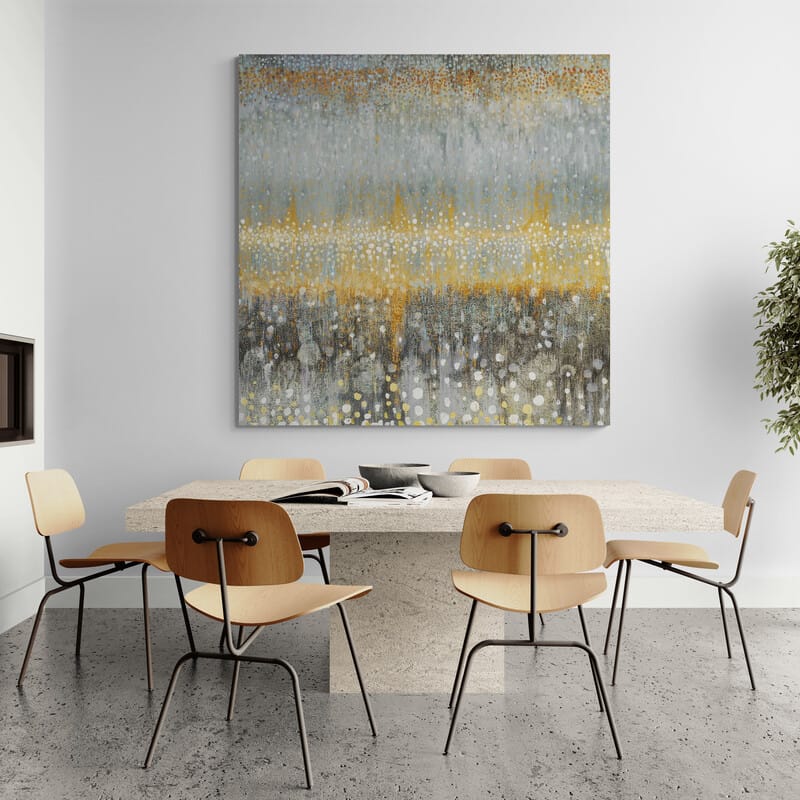 Rain Abstract I Autumn by Danhui Nai wall art from Glam Wall Art