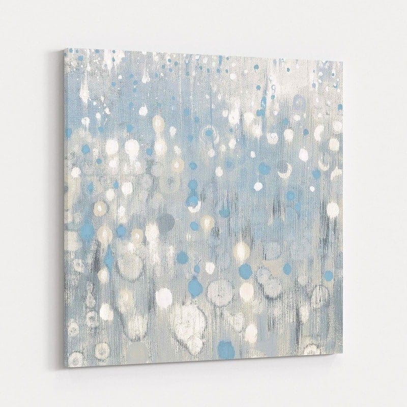 Rain Abstract VI Blue by Danhui Nai wall art