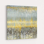 Rain Abstract I Yellow Gray by Danhui Nai wall art