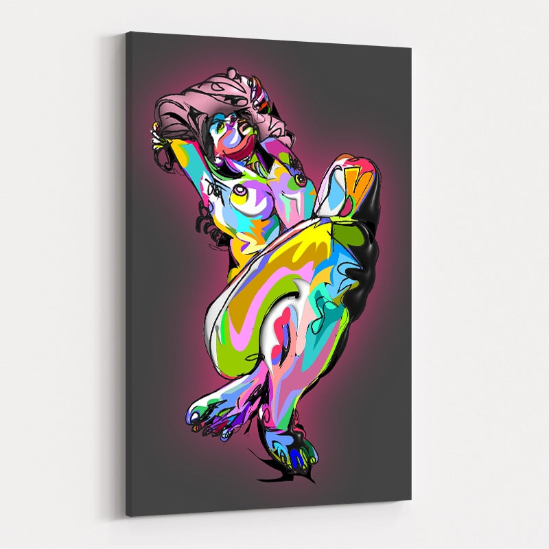 Reclining Nude by Technodrome1 wall art