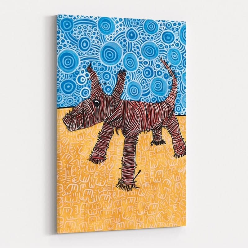 Red Dog by Julianne Wade wall art