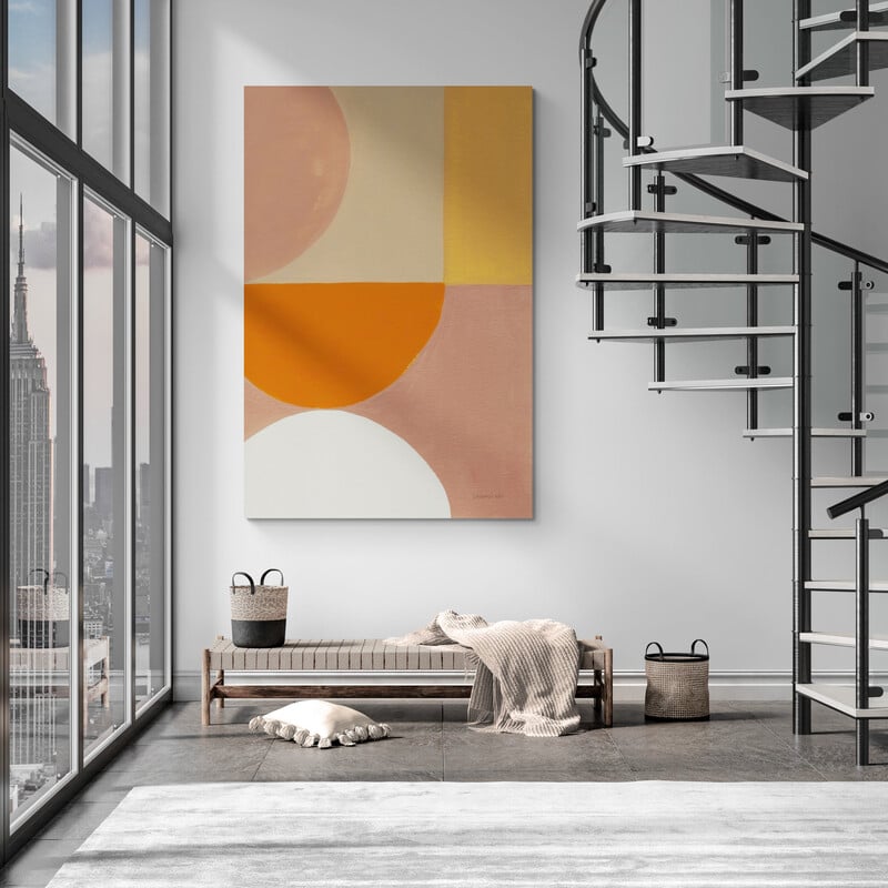 Retro Abstract V Bright by Danhui Nai wall art from Glam Wall Art