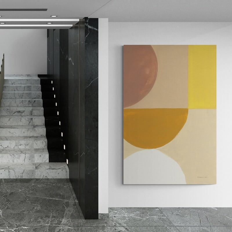 Retro Abstract V by Danhui Nai wall art from Glam Wall Art