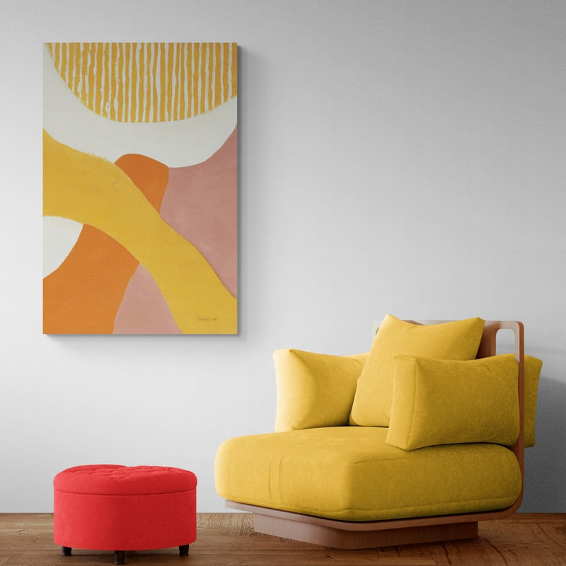 Retro Abstract VI Bright by Danhui Nai wall art from Glam Wall Art