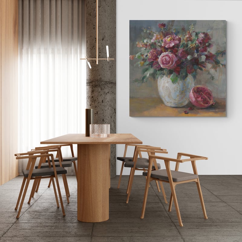 Rich Fall Florals by Danhui Nai wall art from Glam Wall Art