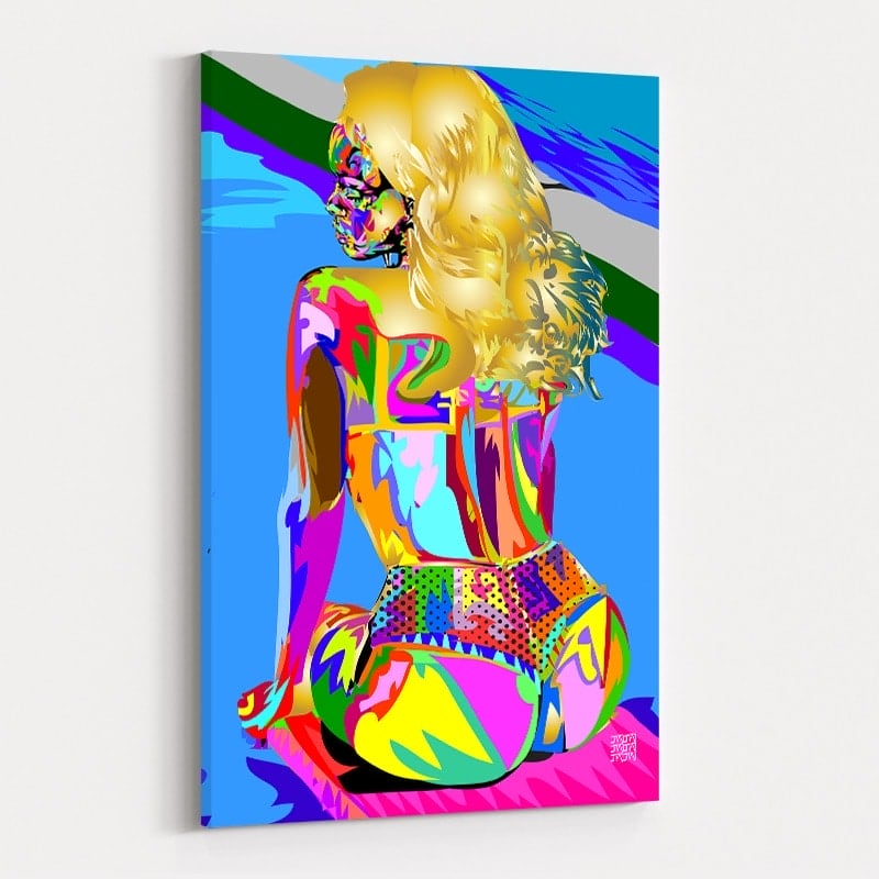 Rihanna's Azz by Technodrome1 wall art