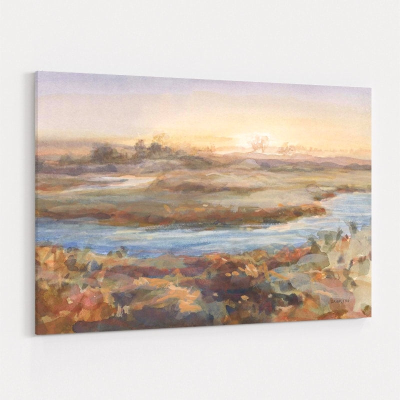 River at Dawn by Danhui Nai wall art