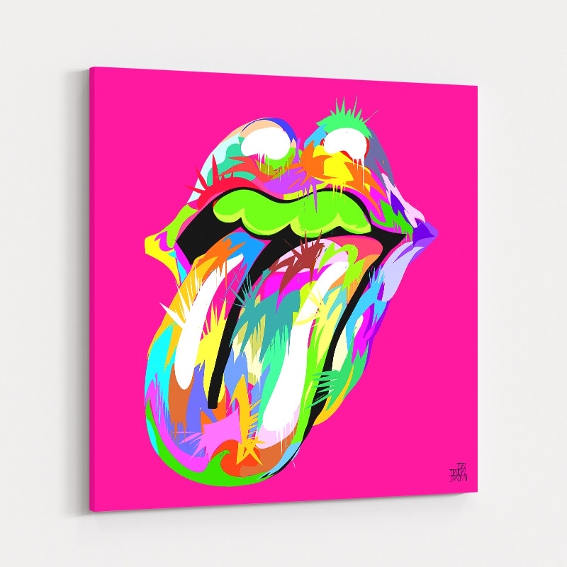 Rolling Mouth by Technodrome1 wall art