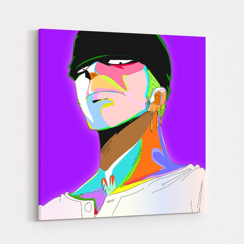 Roronoa Zoro by Technodrome1 wall art
