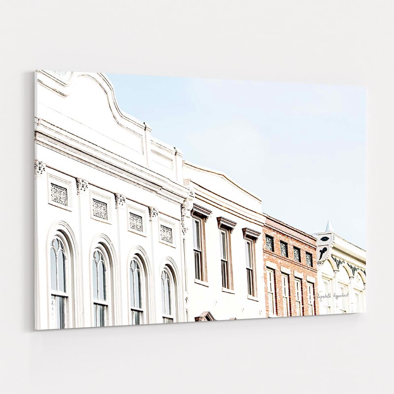 Row Houses by Elizabeth Urquhart wall art