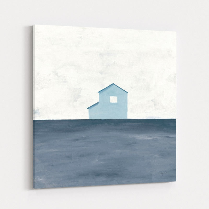 Rural Simplicity IV Blue by Courtney Prahl wall art