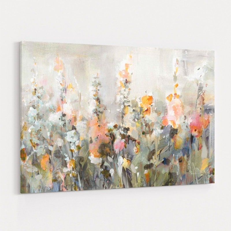 Rustic Garden Peach by Danhui Nai wall art