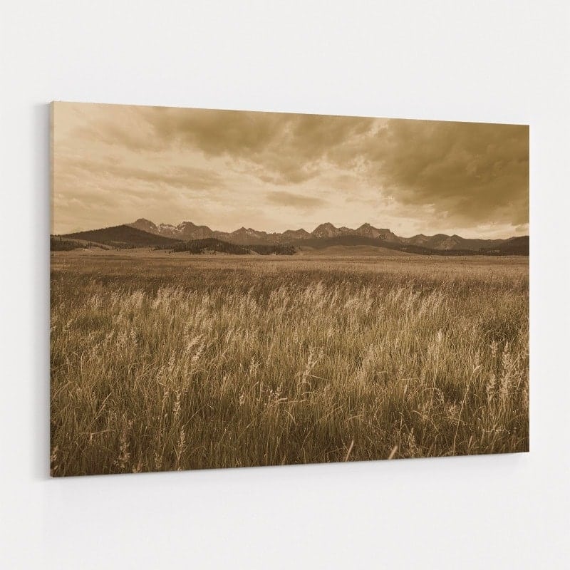 Sawtooth Mountains Idaho Ii Dark by Alan Majchrowicz wall art