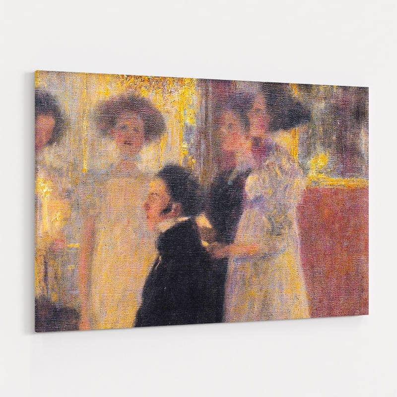 Schubert At The Piano Sketch by Gustav Klimt wall art