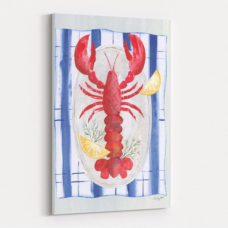 Seafood Platter I by Courtney Prahl wall art