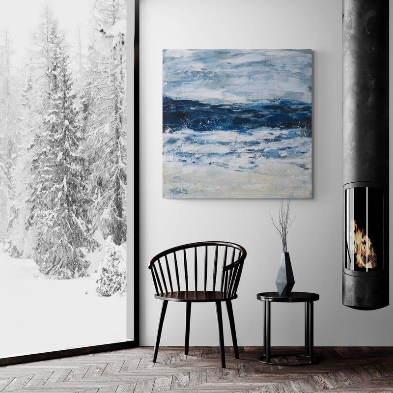 Seaside Escape II by Courtney Prahl wall art from Glam Wall Art