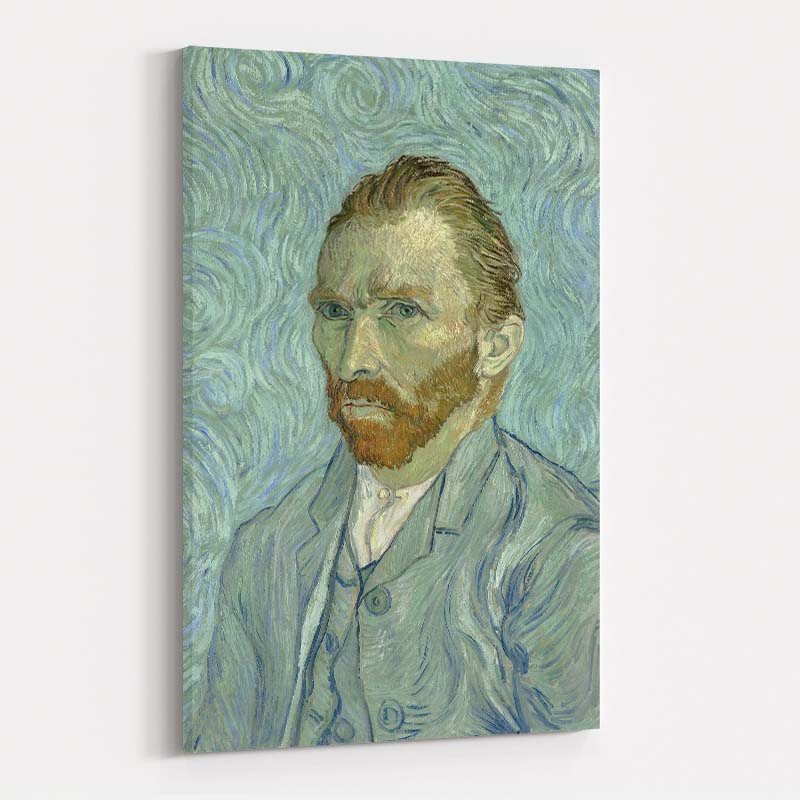 Self-Portrait 1889 by Vincent Van Gogh wall art