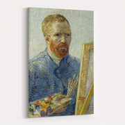 Self-Portrait in Front of the Easel by Vincent Van Gogh wall art