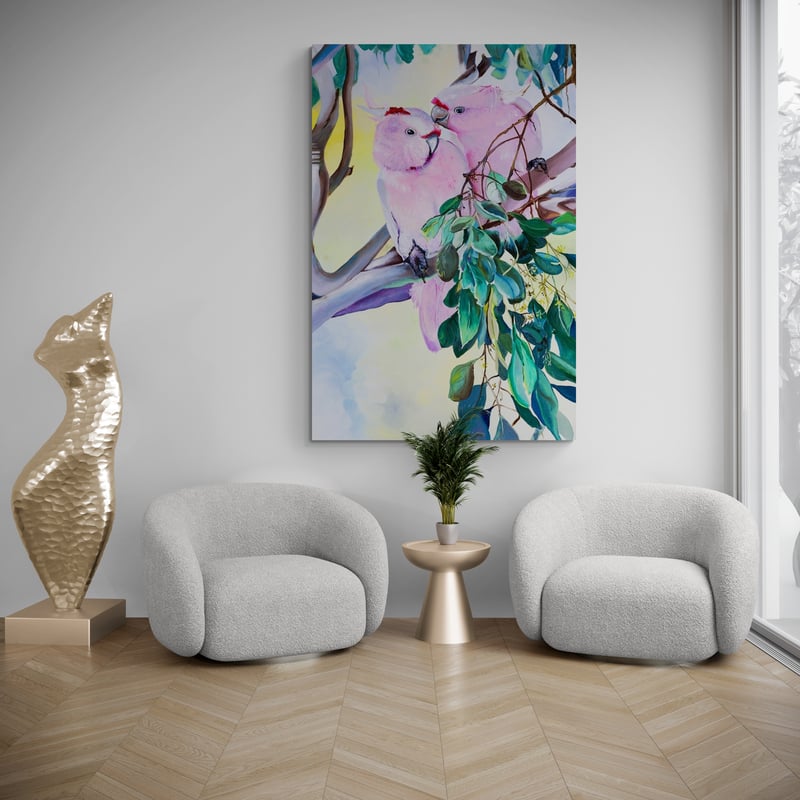 Shh... I Love You by Marina Strijakova wall art from Glam Wall Art