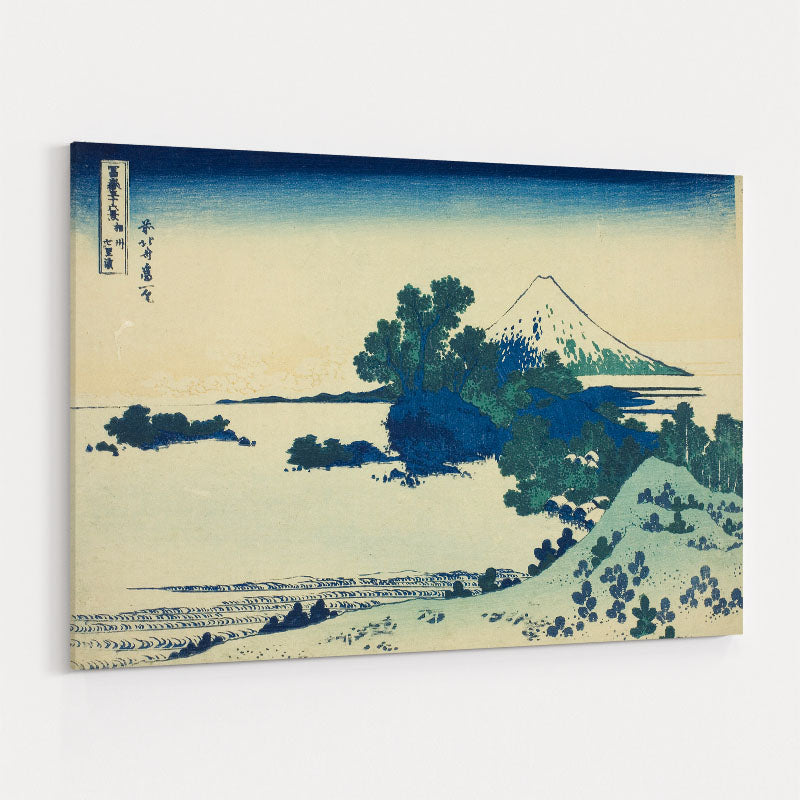 Shichiri Beach In Sagami Province by Katsushika Hokusai wall art