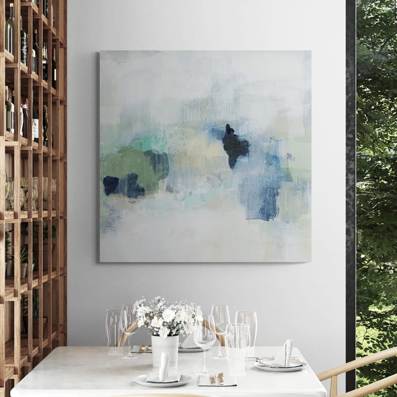 Shifting 2 by Nina Blue wall art from Glam Wall Art