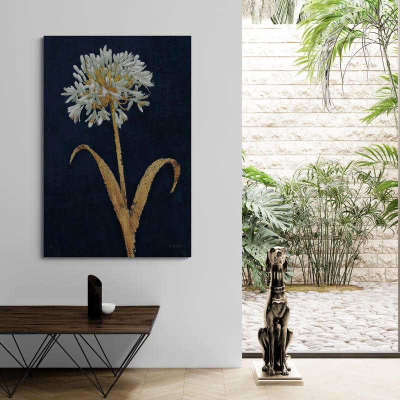 Shimmering Summer III Indigo Crop by James Wiens wall art from Glam Wall Art