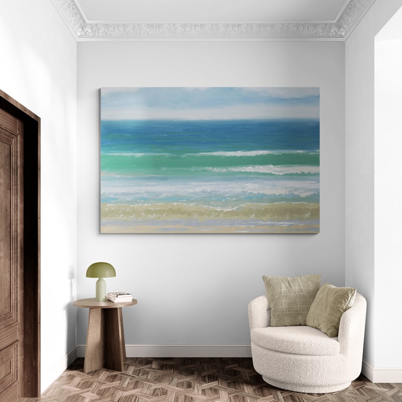 Shoreline by James Wiens wall art from Glam Wall Art