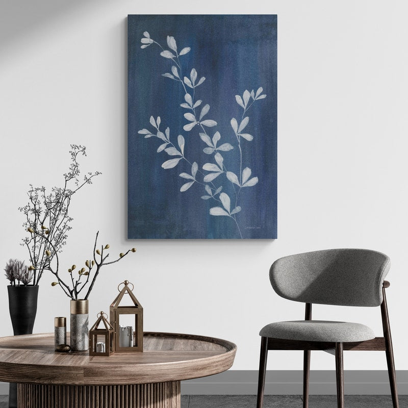 Simple Nature II by Danhui Nai wall art in a living room