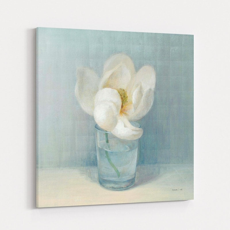 Single White Magnolia by Danhui Nai wall art