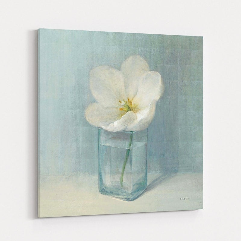 Single White Tulip by Danhui Nai wall art