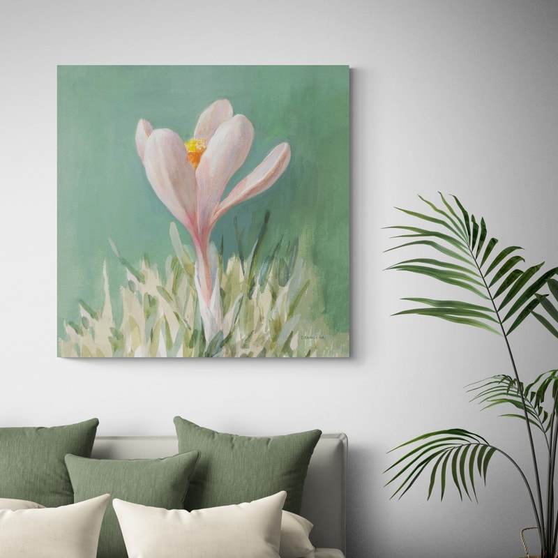 Soft Crocus by Danhui Nai wall art from Glam Wall Art