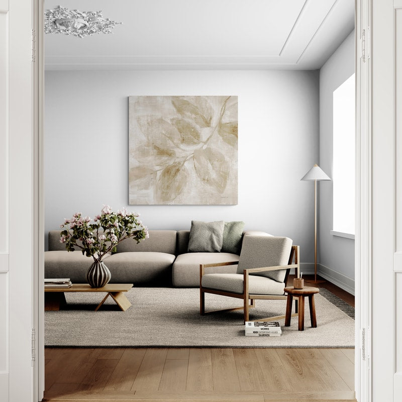 Soft Leaves II Verdant by Danhui Nai wall art from Glam Wall Art