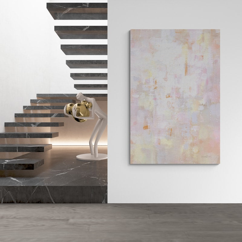 Soft Serenade Blush by Danhui Nai wall art from Glam Wall Art