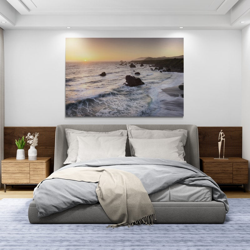 Sonoma Coast Sunset by Alan Majchrowicz wall art from Glam Wall Art