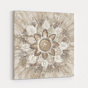 Spice Mandala Neutral by Danhui Nai wall art