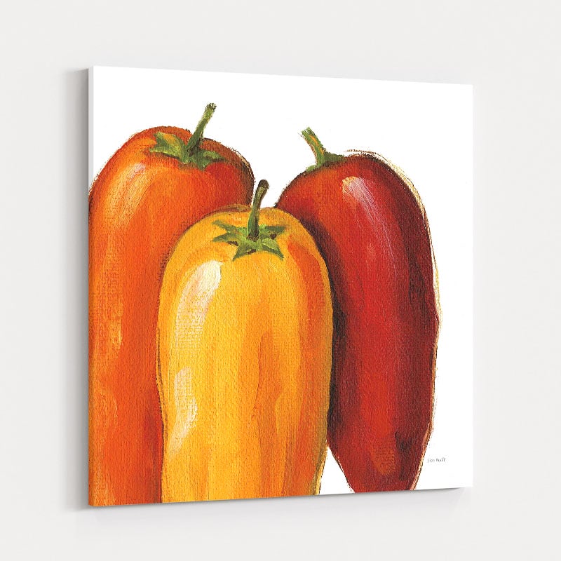 Spicy on White by Lisa Audit wall art