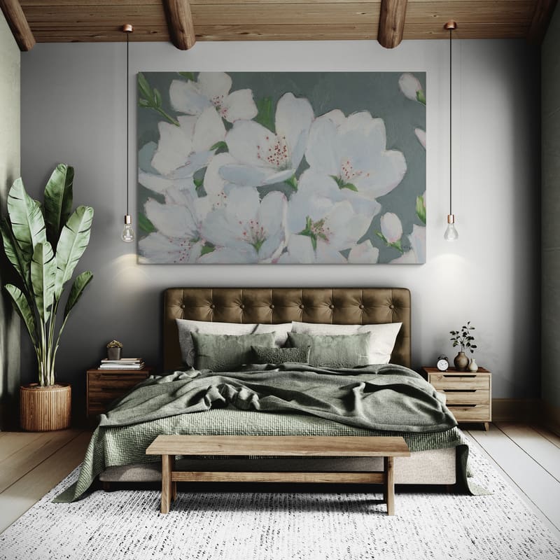 Spring Apple Blossoms by James Wiens wall art from Glam Wall Art