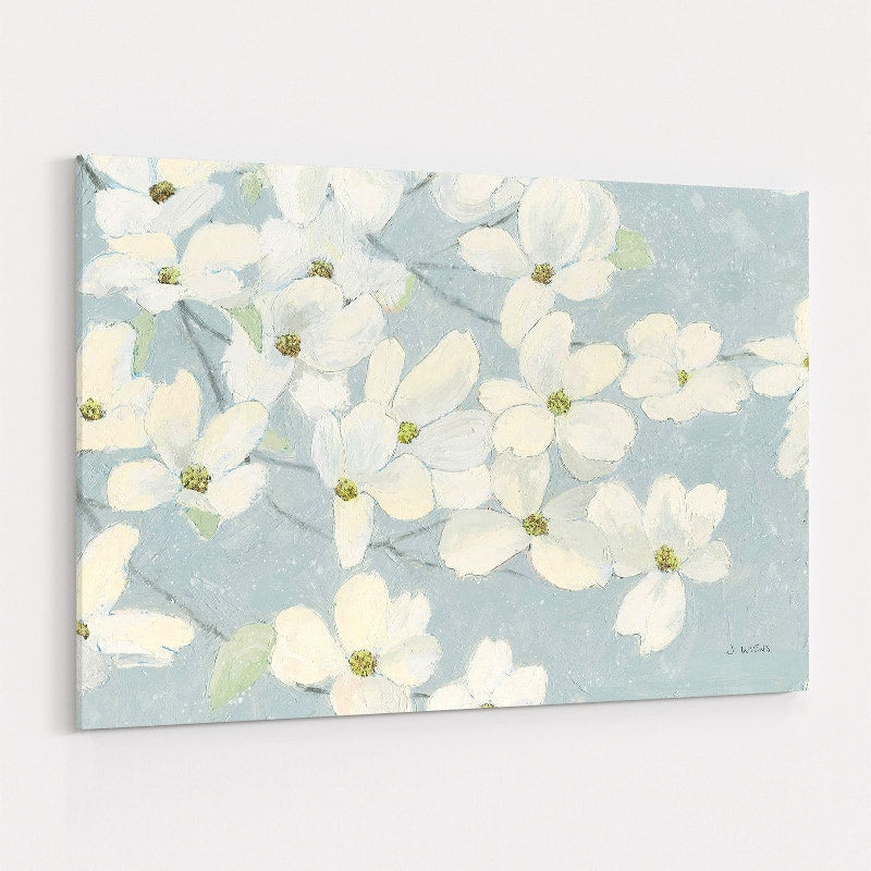 Spring Dogwoods Blue by James Wiens wall art