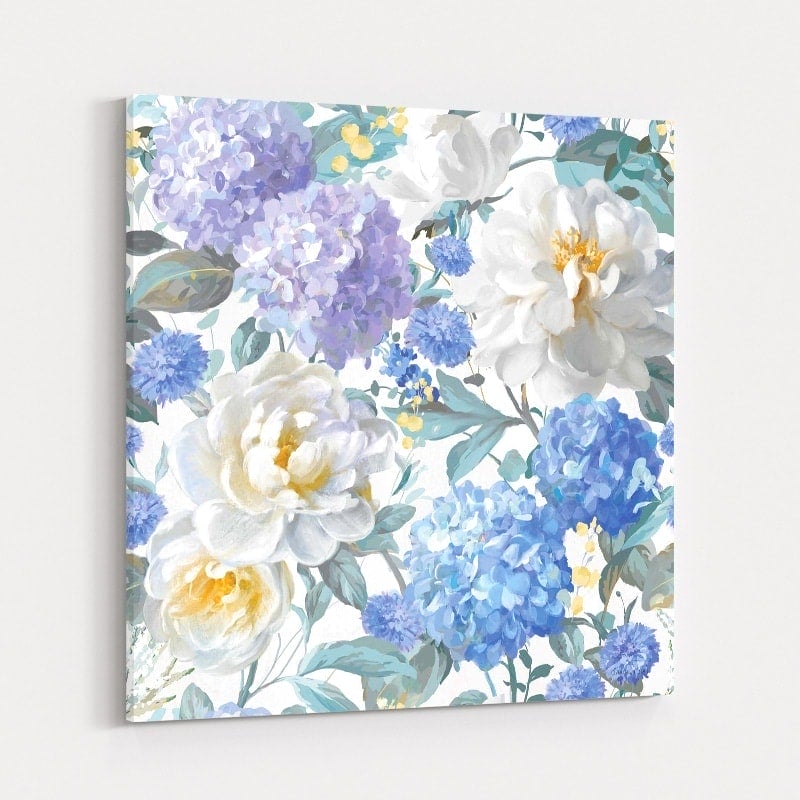 Spring Morning Blooms Pattern IA by Danhui Nai wall art