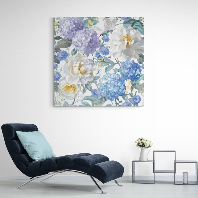 Spring Morning Blooms Pattern IA by Danhui Nai wall art from Glam Wall Art